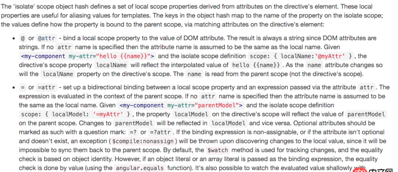 angular.js - AngularJS 中如何給一個自定義指令 directive 傳遞一個對象類型的參數(shù)？