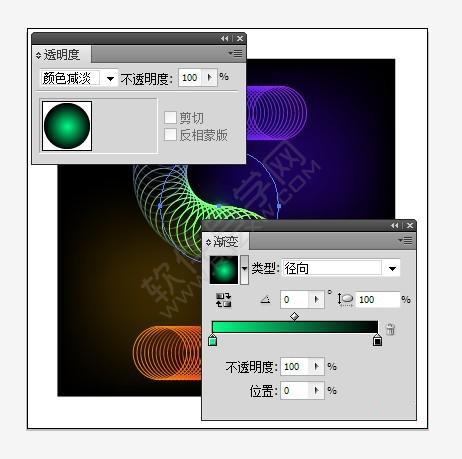 ai怎樣畫(huà)立體三維的線條