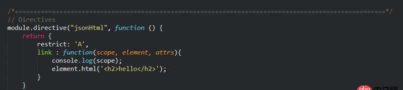 angular.js - Angular directive遇到的一個問題，急救