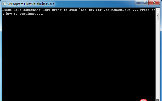 在windows下安裝docker  Toolbox 啟動Docker Quickstart Terminal 失??！