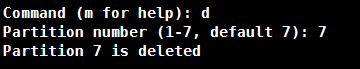 Linux使用fdisk實(shí)現(xiàn)磁盤(pán)分區(qū)過(guò)程圖解