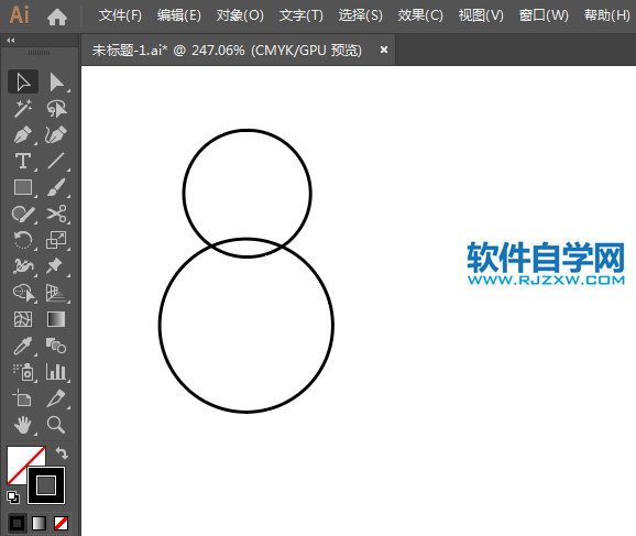 會員中心圖標(biāo)用AI繪制的方法