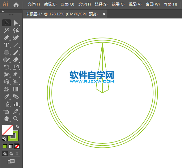 ai怎么設(shè)計奔馳圖標(biāo)