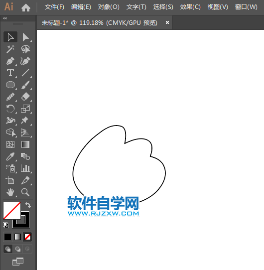 ai怎么畫(huà)微博圖標(biāo)
